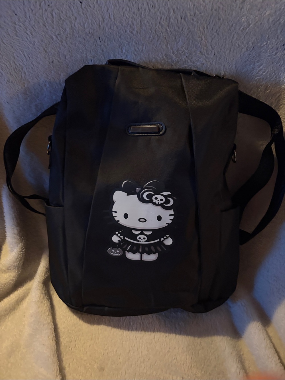 Hello Kitty Black Backpack - Cute Graphic Bag
